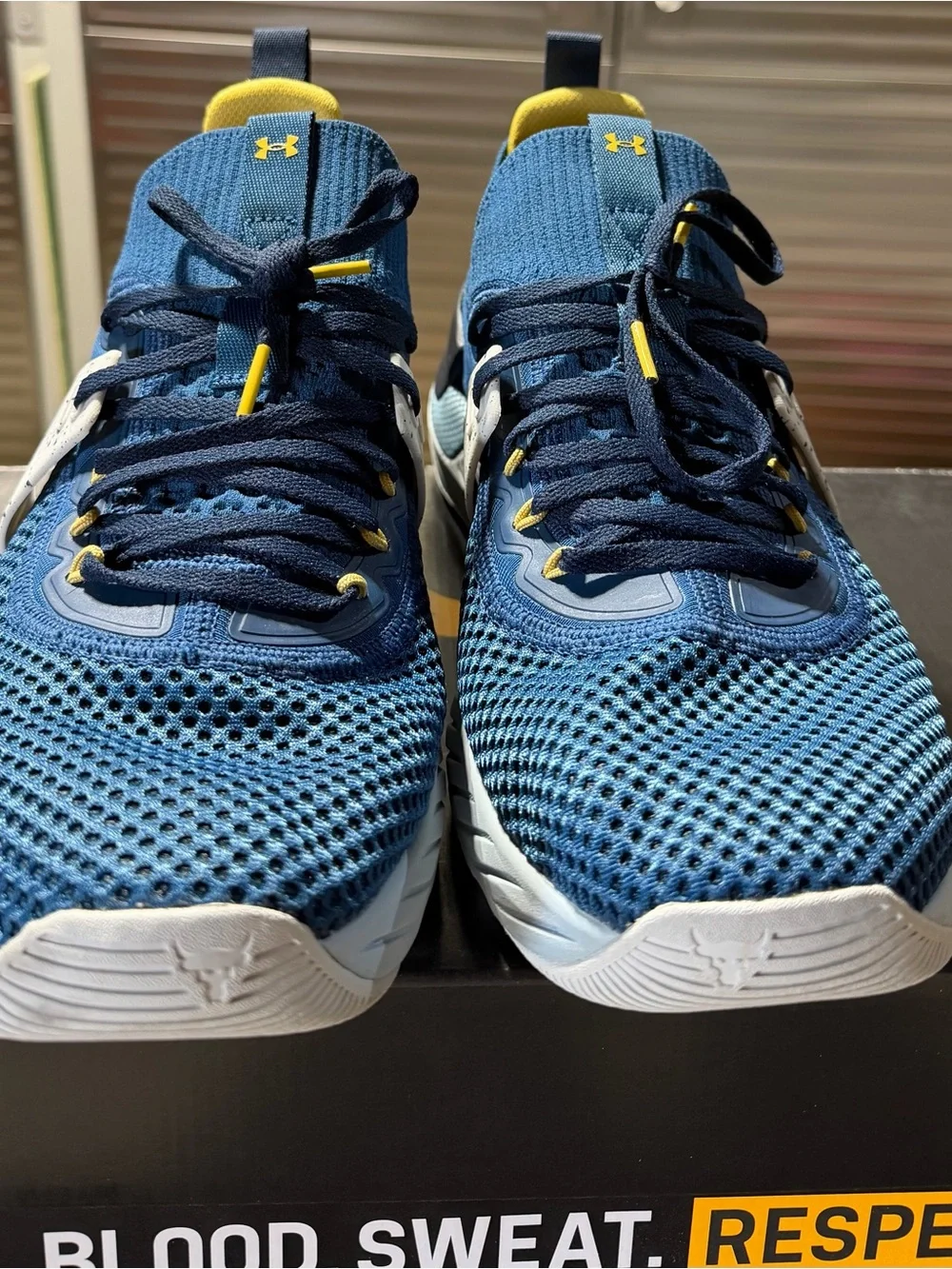 Under Armour Men’s’ Blue Athletic Sneakers
